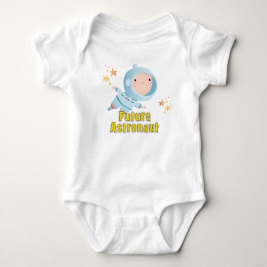 Body Bébé astronaute (garçon) futur astronaute (Devant)