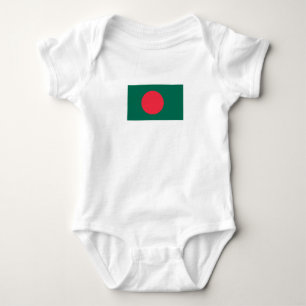 Body bébé avec drapeau patriotique bangladais