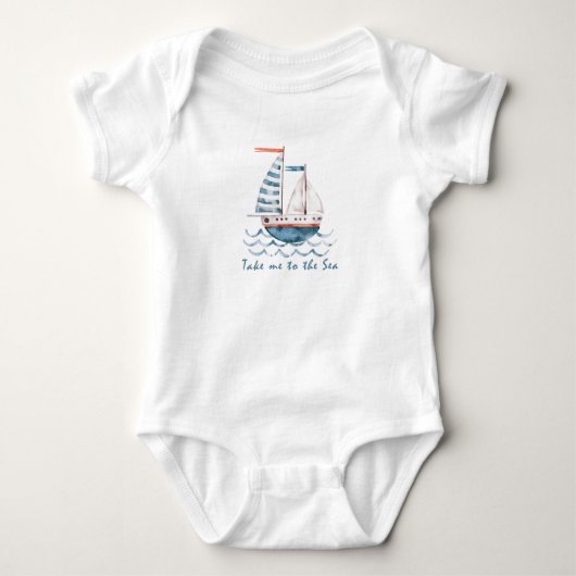 Body Bébé Bateau (Devant)