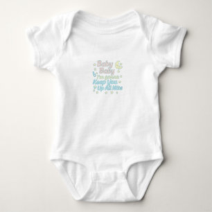 Body Bébé Bébé Je vais te garder éveillé toute la nuit