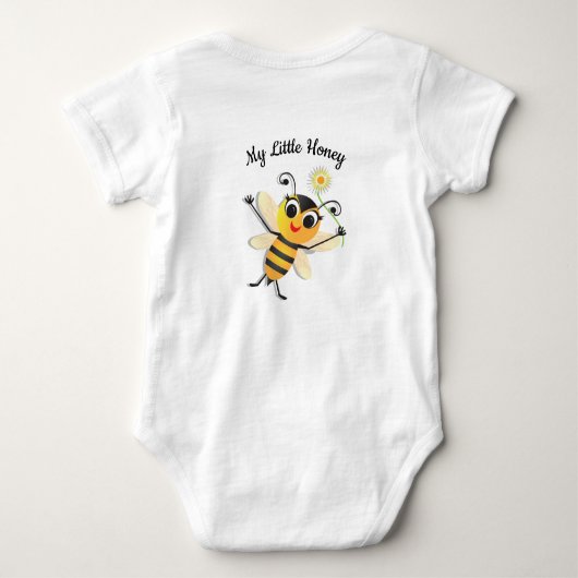 Body Bébé Bee Beehive (Dos)