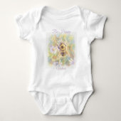 Body bébé Bee Happy | Cadeau abeille (Devant)