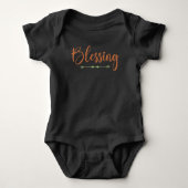 Body Bébé Bénédiction | Ensemble de vêtements assortis (Devant)
