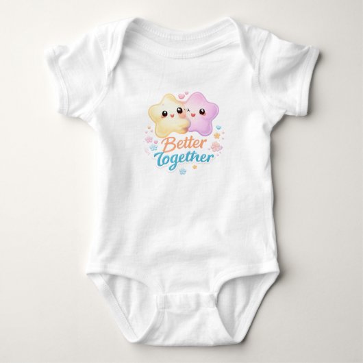 Body bébé Better Together Stars (Devant)