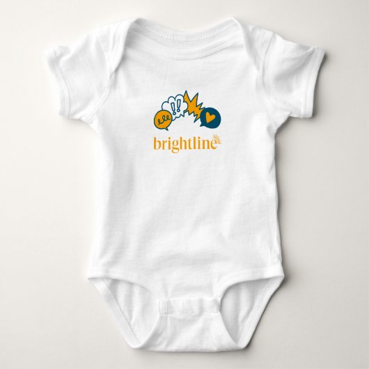 Body Bébé - Bodysuit avec illustration et logo (Devant)