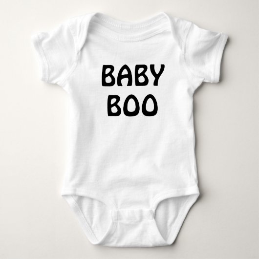 Body Bébé Boo Halloween (Devant)