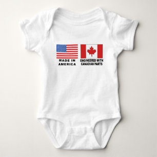 Body Bébé canadien de T-shirt