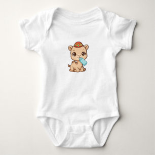 Body Bébé chameau Amazigh mignon buvant du lait - B