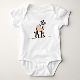 Body bébé chameau de dessin animé mignon