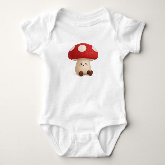 Body bébé champignon mignon Kawaii (Devant)