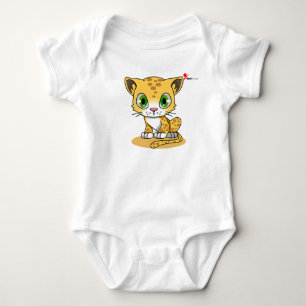 Body bébé chat adorable Imprimé léopard chaton