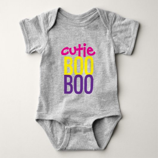 Body bébé : Chouette Halloween #8 (Devant)