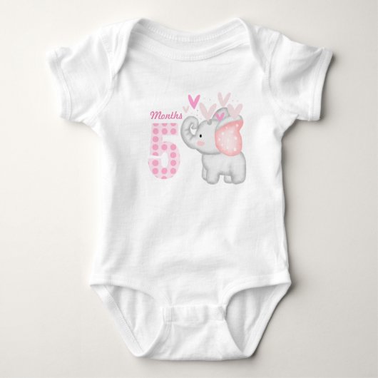 Body bébé cinq mois (Devant)