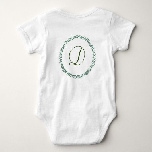 Body Bébé colibri  (Dos)