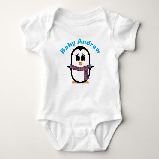 Body Bébé Creeper pingouin mignon (Devant)
