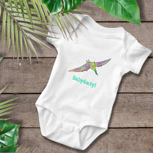Body Bébé dactyle Ptérodactyle coloré Dinosaure mignon