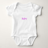 Body Bébé dans le pourpre (Devant)