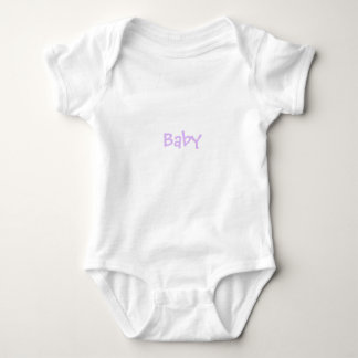 Body Bébé dans le violet clair