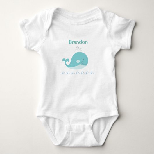 Body Bébé de baleine bleue (Devant)