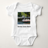 Body Bébé de bateaux de cygne de Boston (Devant)