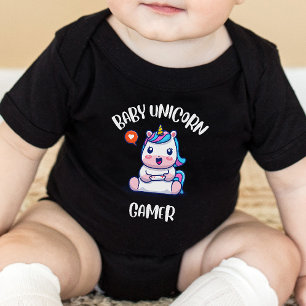 Body Bébé de jeu - Bébé licorne gamer