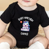 Body Bébé de jeu - Bébé licorne gamer