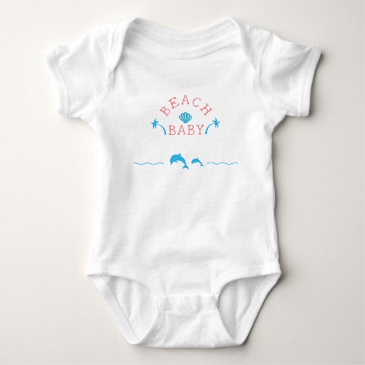 Body Bébé de la plage (Devant)