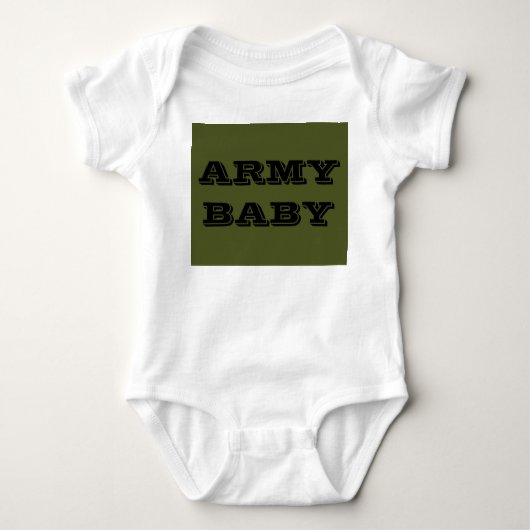 Body Bébé de l'Armée de Creeper (Devant)