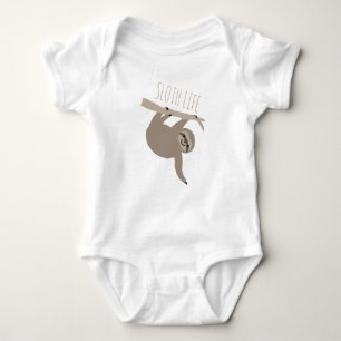 Body Bébé de T-shirt de la vie de paresse
