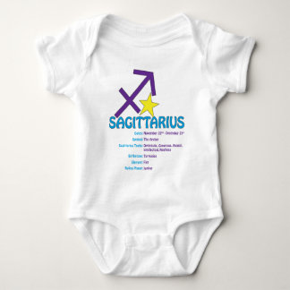 Body Bébé de traits de Sagittaire