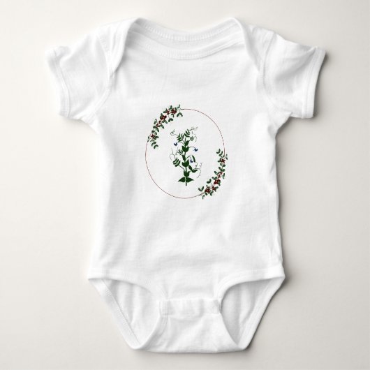 Body Bébé d'été Mignon Plante (Devant)