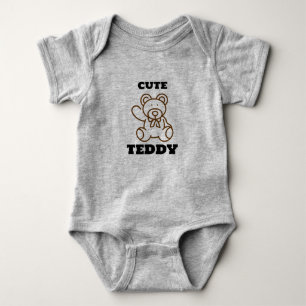 Body Bébé d'été  Ourson Mignon 