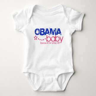 Body Bébé d'Obama - Barack pour Prez 08 - customisé