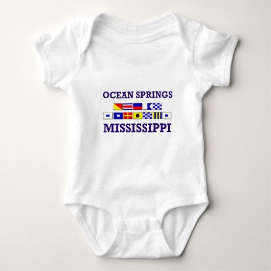 Body Bébé d'Ocean Springs (Devant)