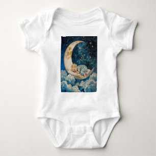 Body Bébé dormant sur la Lune