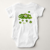 Body Bébé drôle de jour de St Patricks de Leprochaun (Dos)