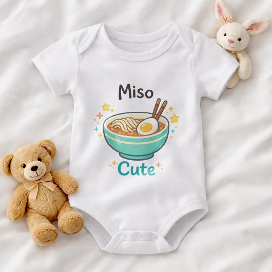 Body bébé drôle Ramen Miso Mignon
