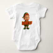 Body Bébé Elfe - Édition de Noël (Dos)
