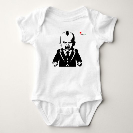 Body Bébé en colère - Hilarious Baby Bodysuit (Devant)