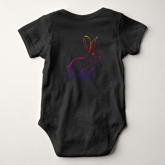 Body bébé en jersey (Dos)