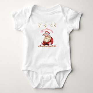 Body bébé en jersey - Body bébé à motif de Noël 