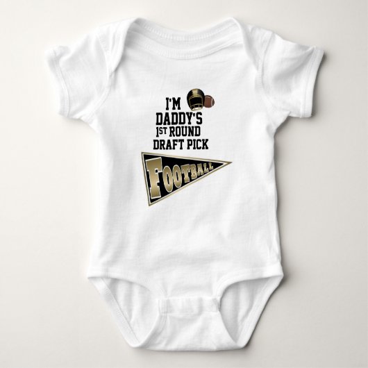 Body bébé en jersey de Daddy (Devant)
