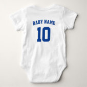 Body bébé en jersey de Porto (Dos)