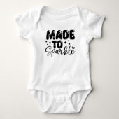 Body bébé en jersey 'Made to Sparkle' (Devant)
