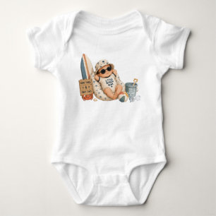 Body Bébé en vacances T-shirt d'été mignon