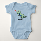 Body bébé enfantin d'un T-Rex (Devant)