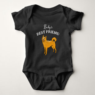 Body Bébé et ami à fourrure, meilleurs amis