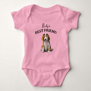 Body Bébé et copain duveteux, meilleurs amis