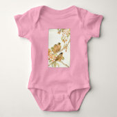 Body Bébé et fleurs de pomme (Devant)