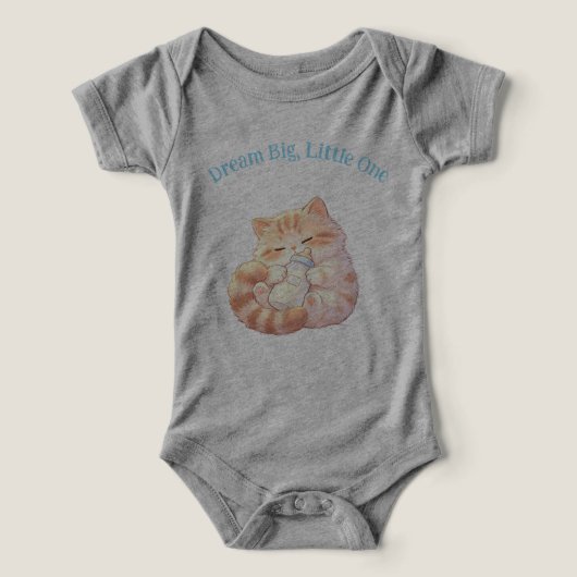 Body bébé 'Fais de beaux rêves, petit ange' (Design Recto)